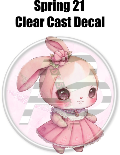 Spring 21 - Clear Cast Decal