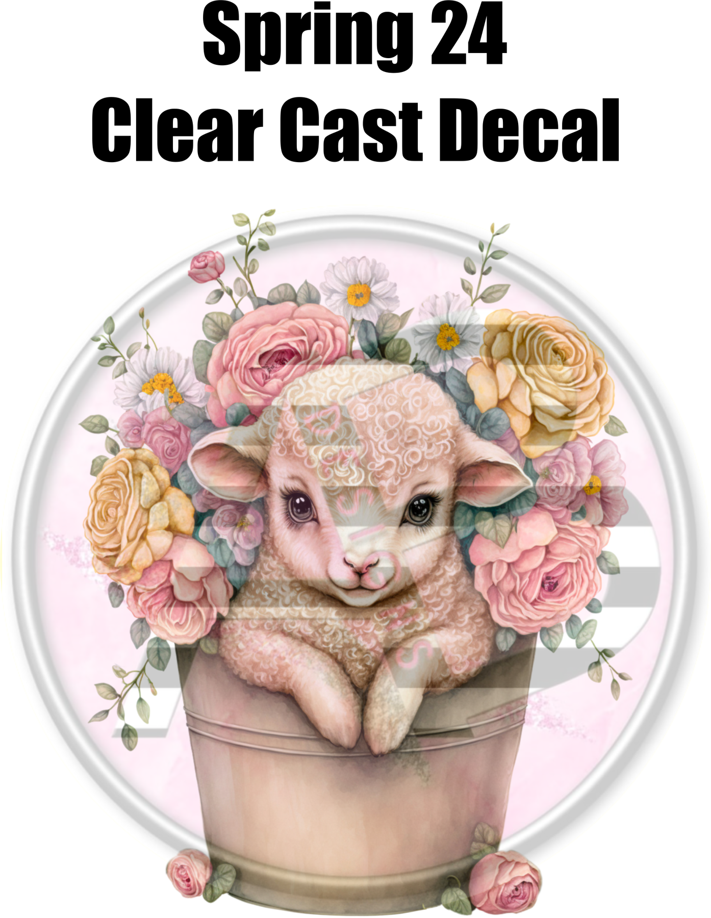 Spring Comp Decal Spring 24 - Clear Cast Decal β AB Designs, Co.