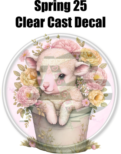Spring 25 - Clear Cast Decal