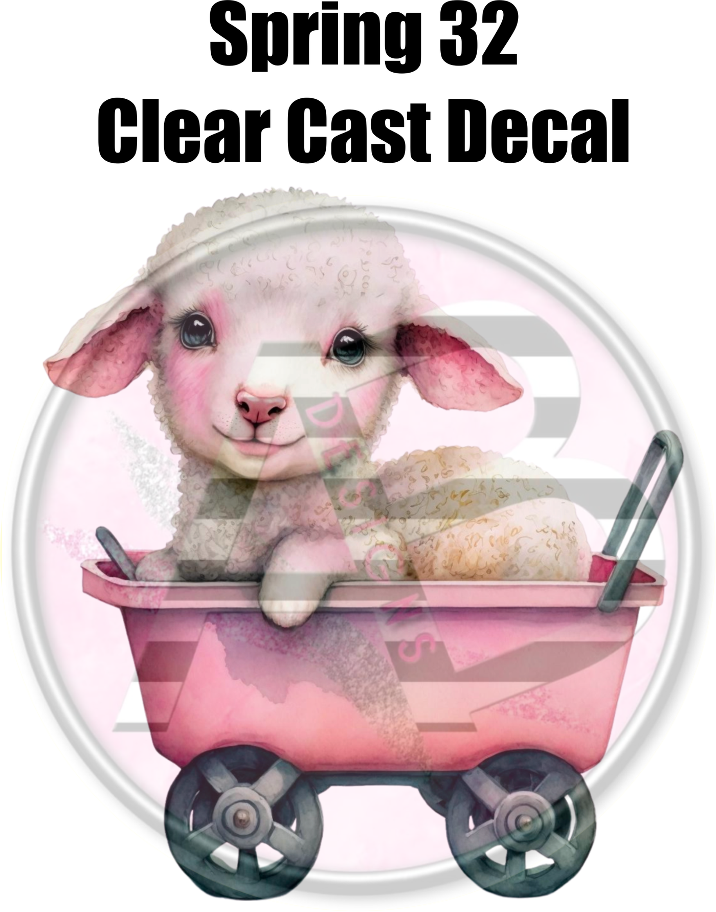 Spring 32 - Clear Cast Decal