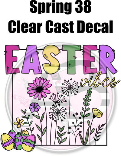 Spring 38 - Clear Cast Decal