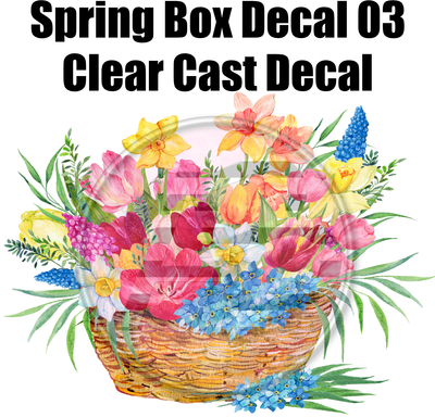 Spring Box Decal 03 - Clear Cast Decal
