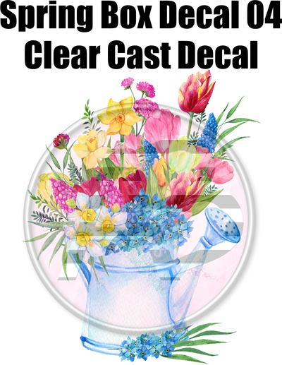 Spring Box Decal 04 - Clear Cast Decal