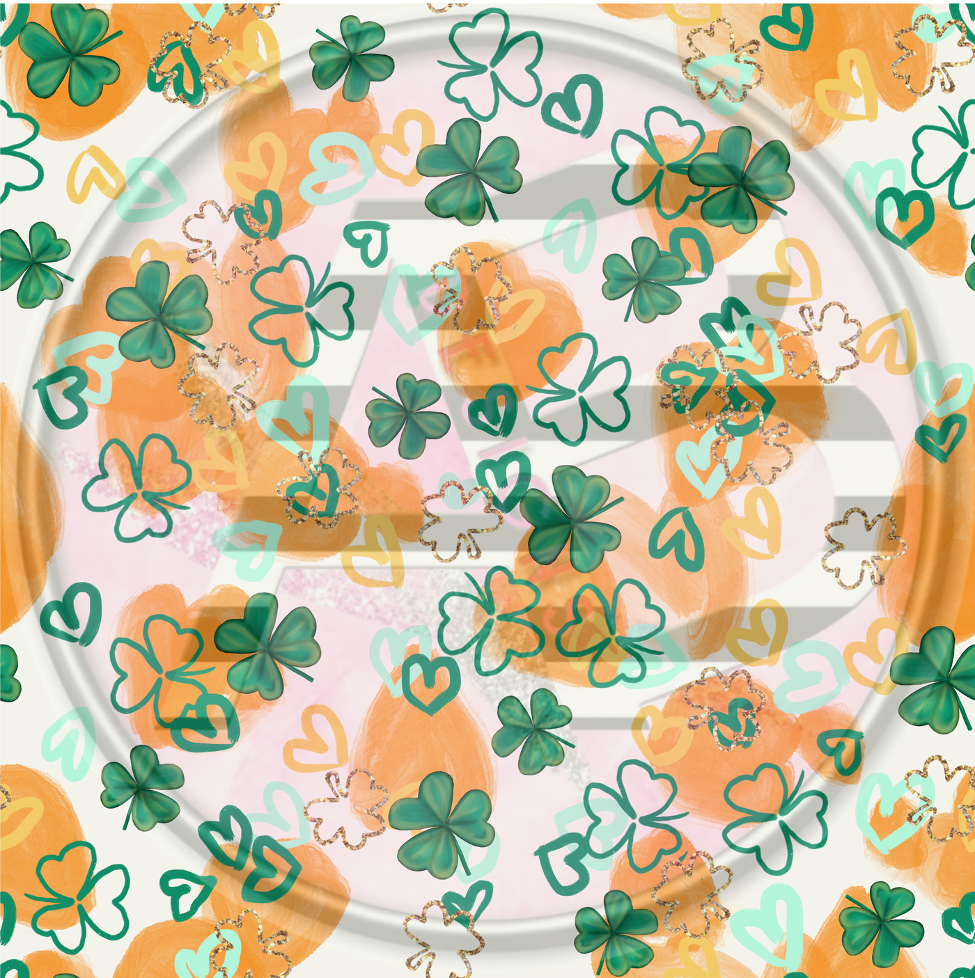 Adhesive Patterned Vinyl - St. Patrick's Day 06