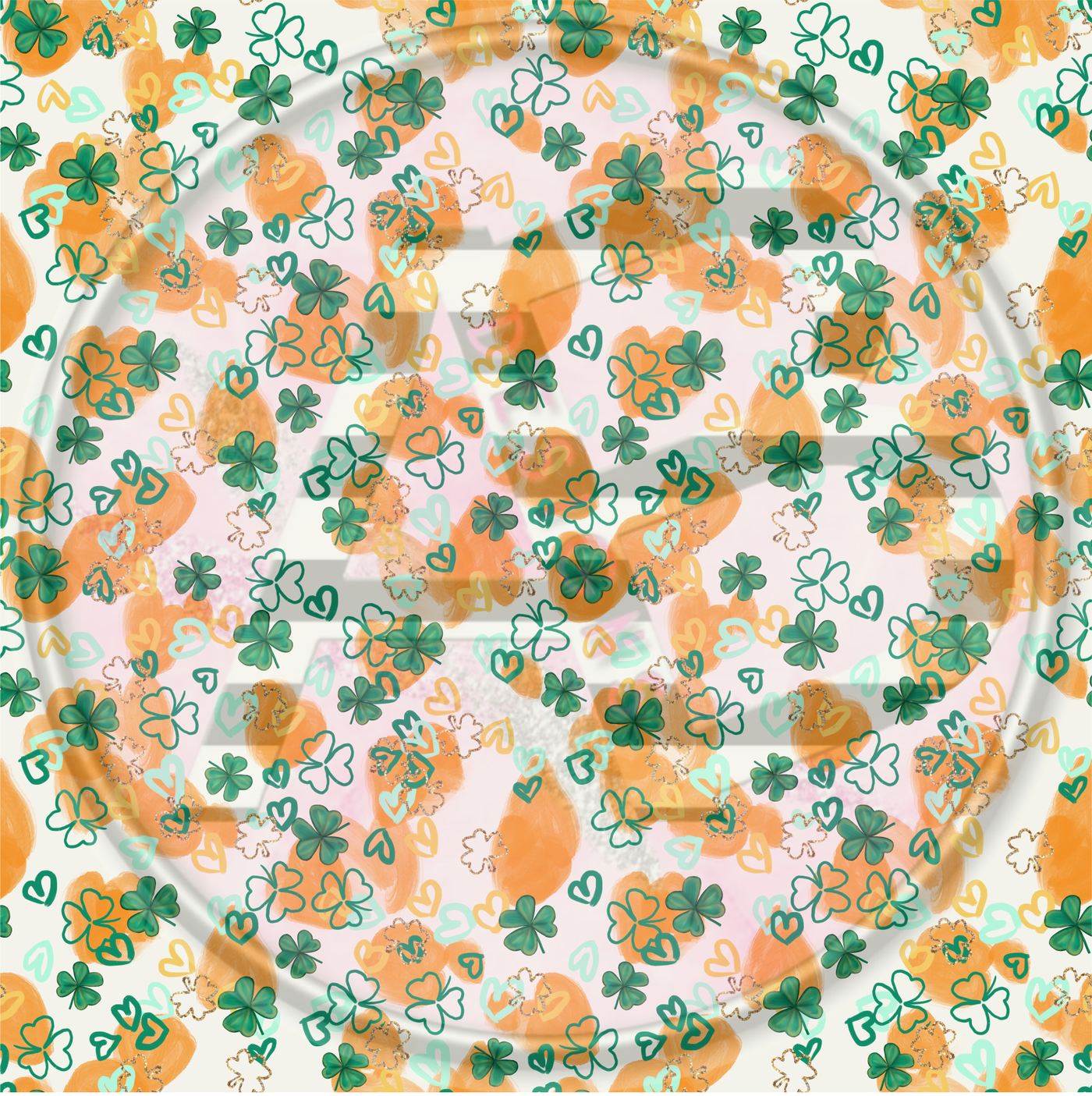 Adhesive Patterned Vinyl - St. Patrick's Day 06 SMALLER