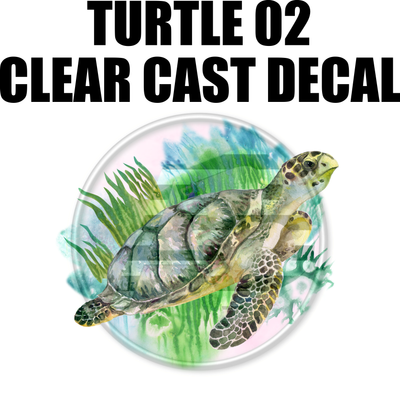 Turtle 02 - Clear Cast Decal