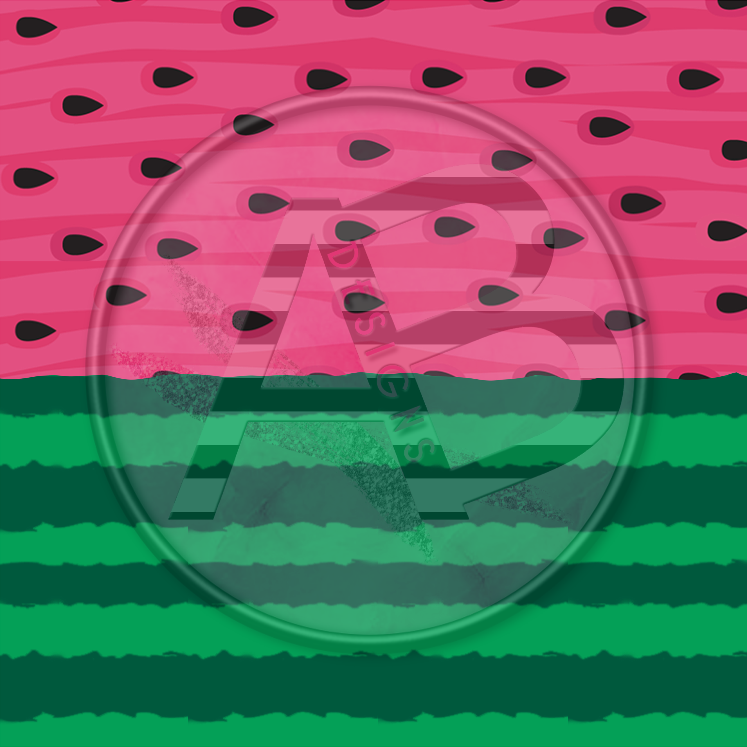 Adhesive Patterned Vinyl - Watermelon 20 – AB Designs, Co.