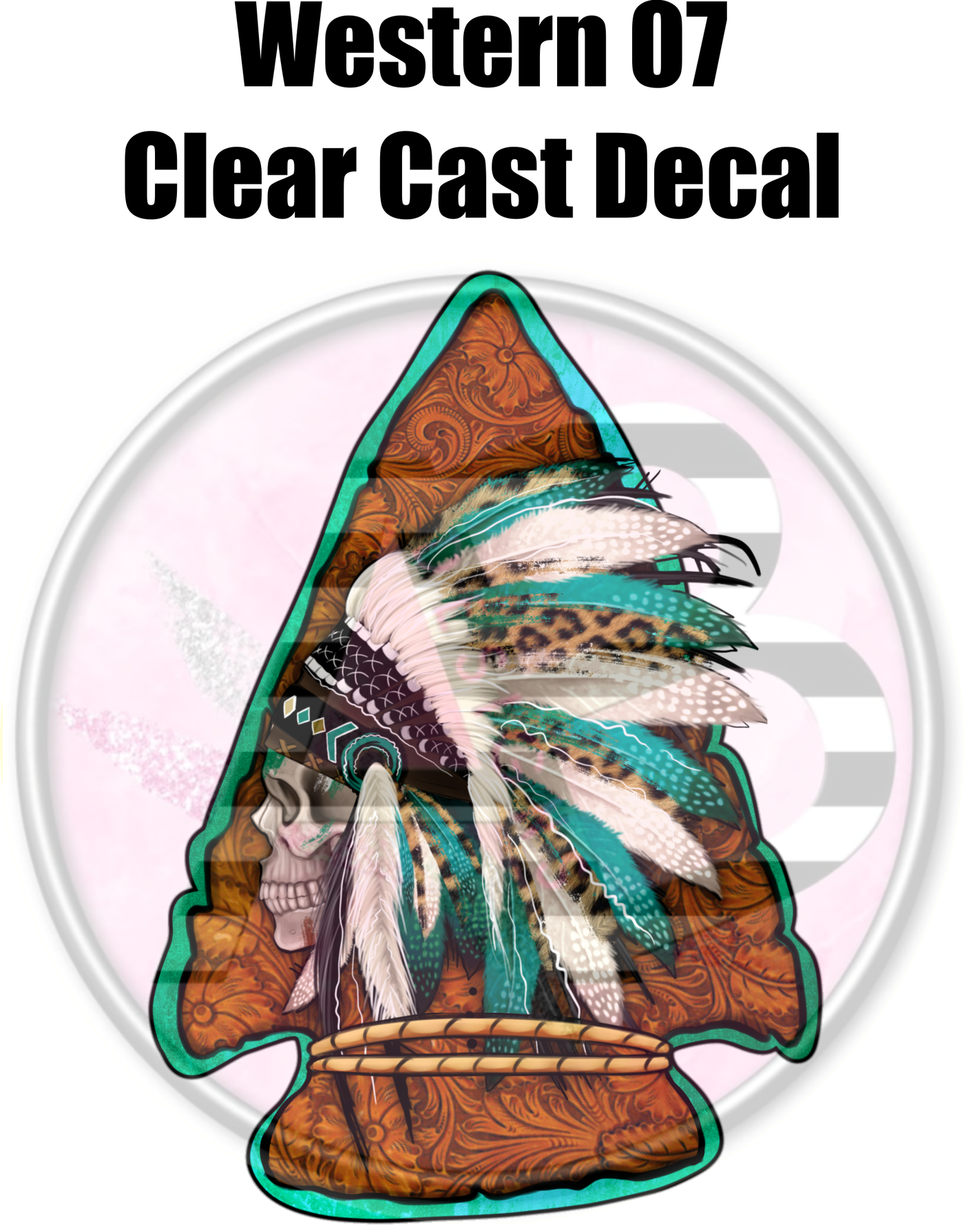 Western 07 - Clear Cast Decal
