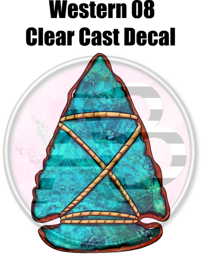 Western 08 - Clear Cast Decal