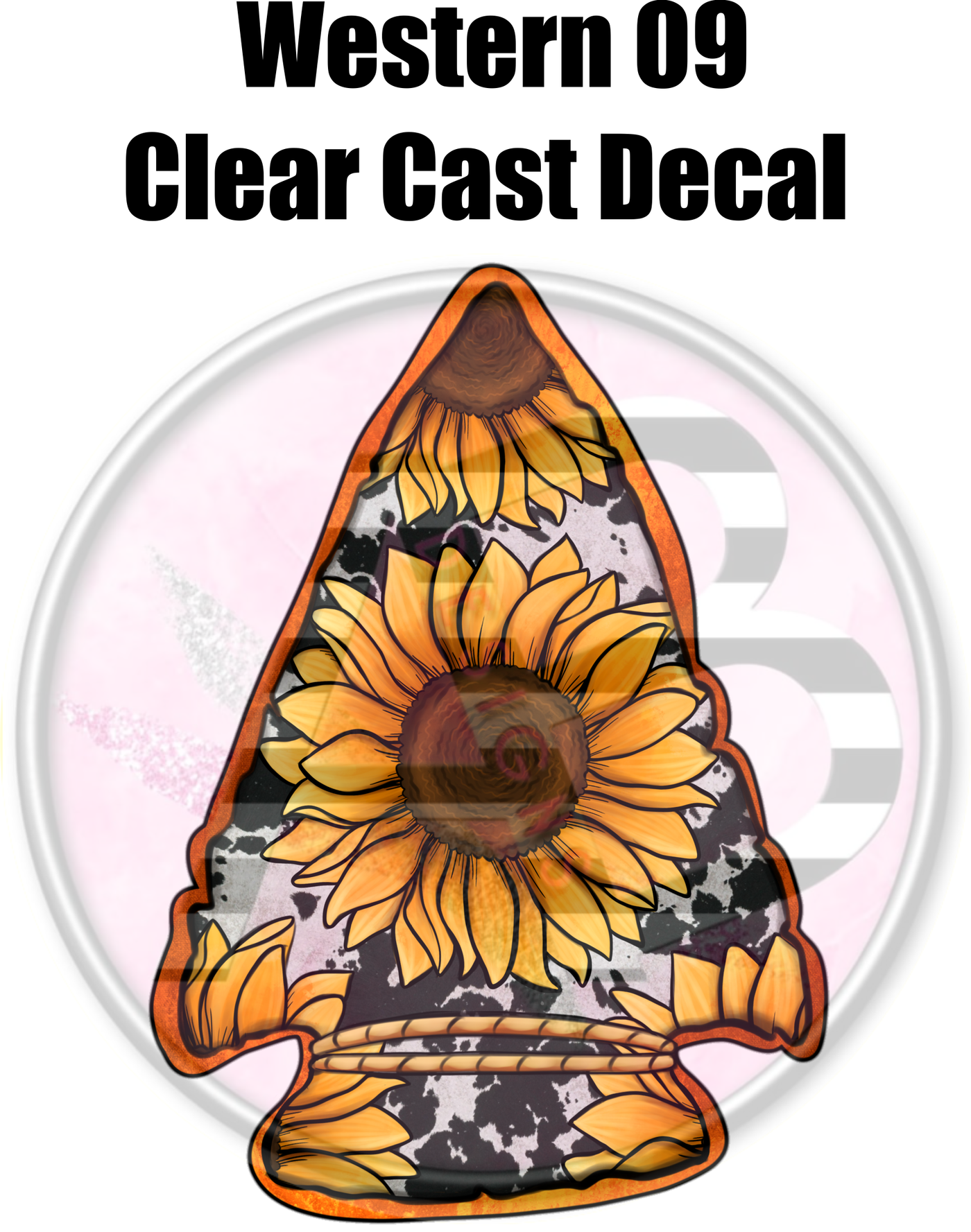Western 09 - Clear Cast Decal