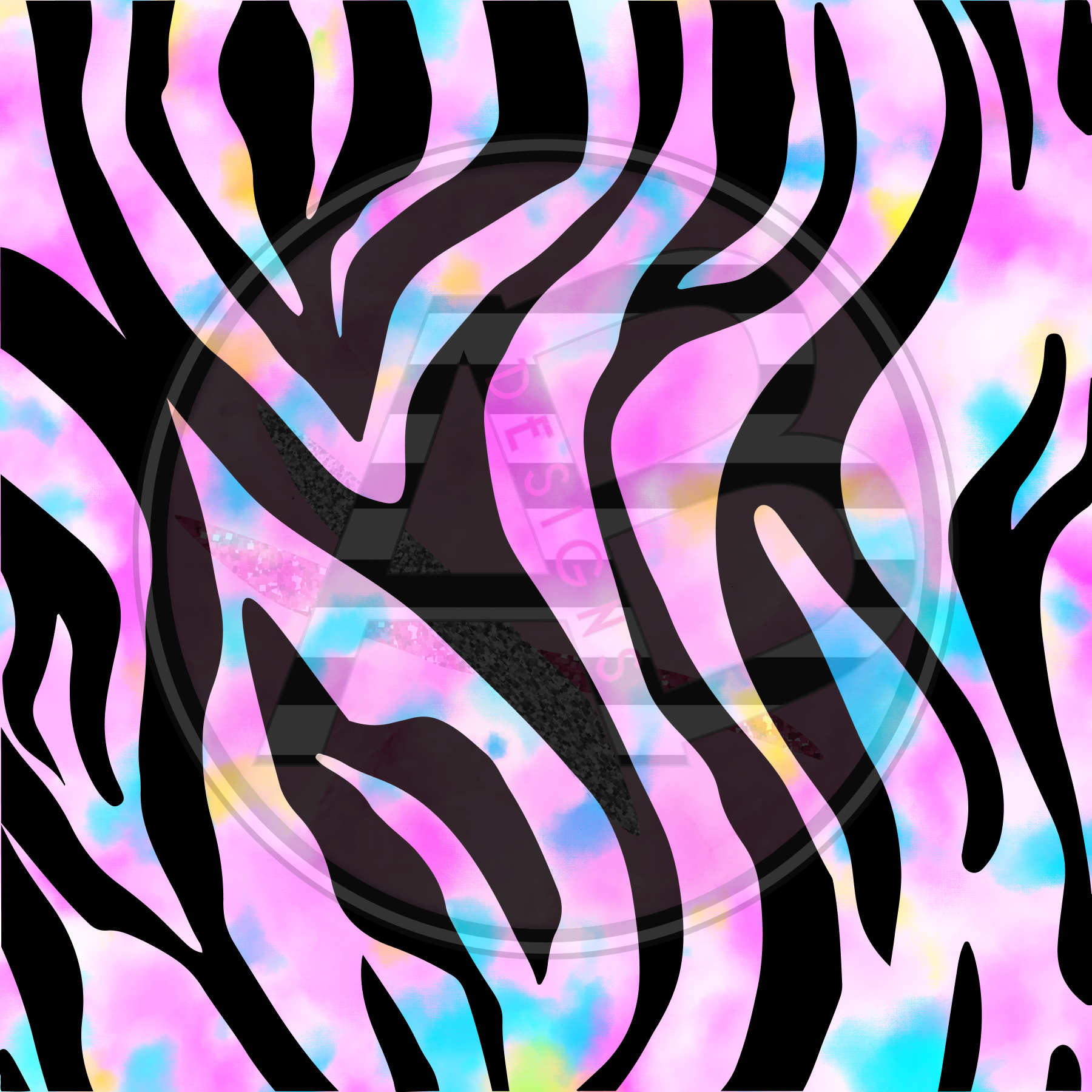Adhesive Patterned Vinyl - Zebra 09 – AB Designs, Co.