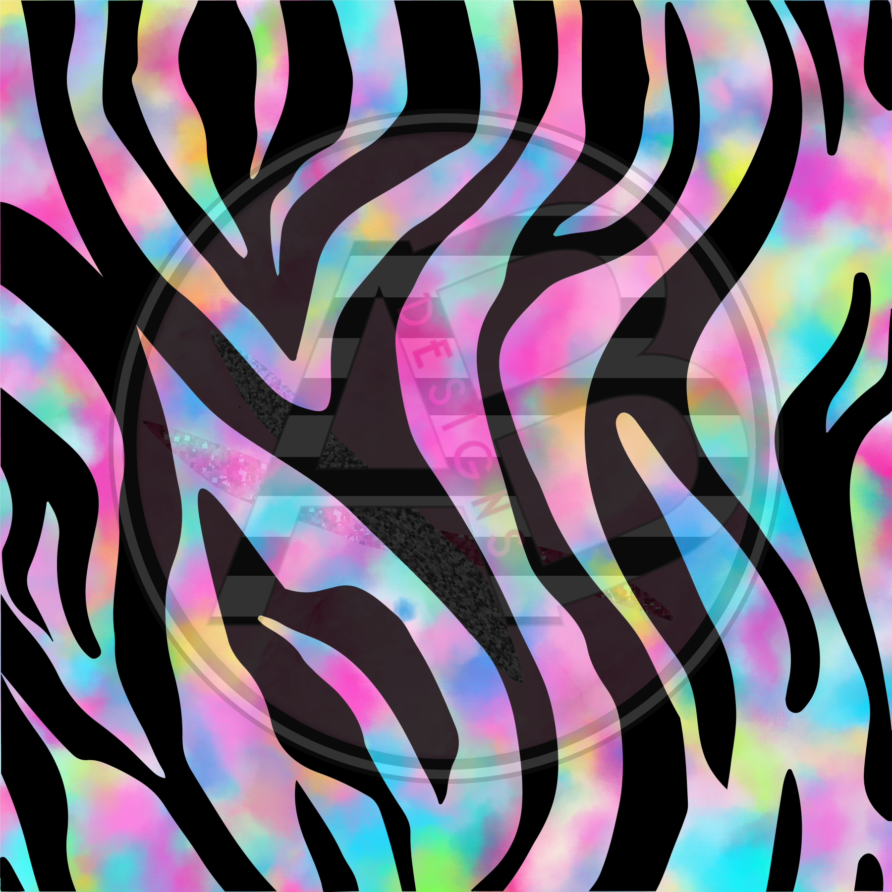 Adhesive Patterned Vinyl - Zebra 01 – AB Designs, Co.