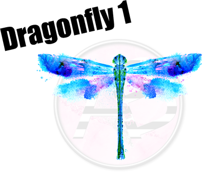 Dragonfly 1 - Clear Cast Decal