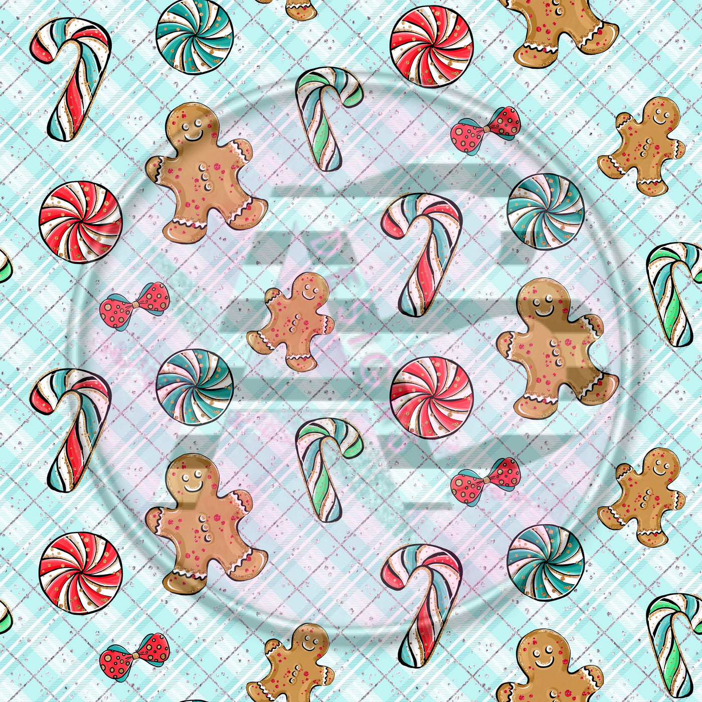 Adhesive Patterned Vinyl - Christmas 518