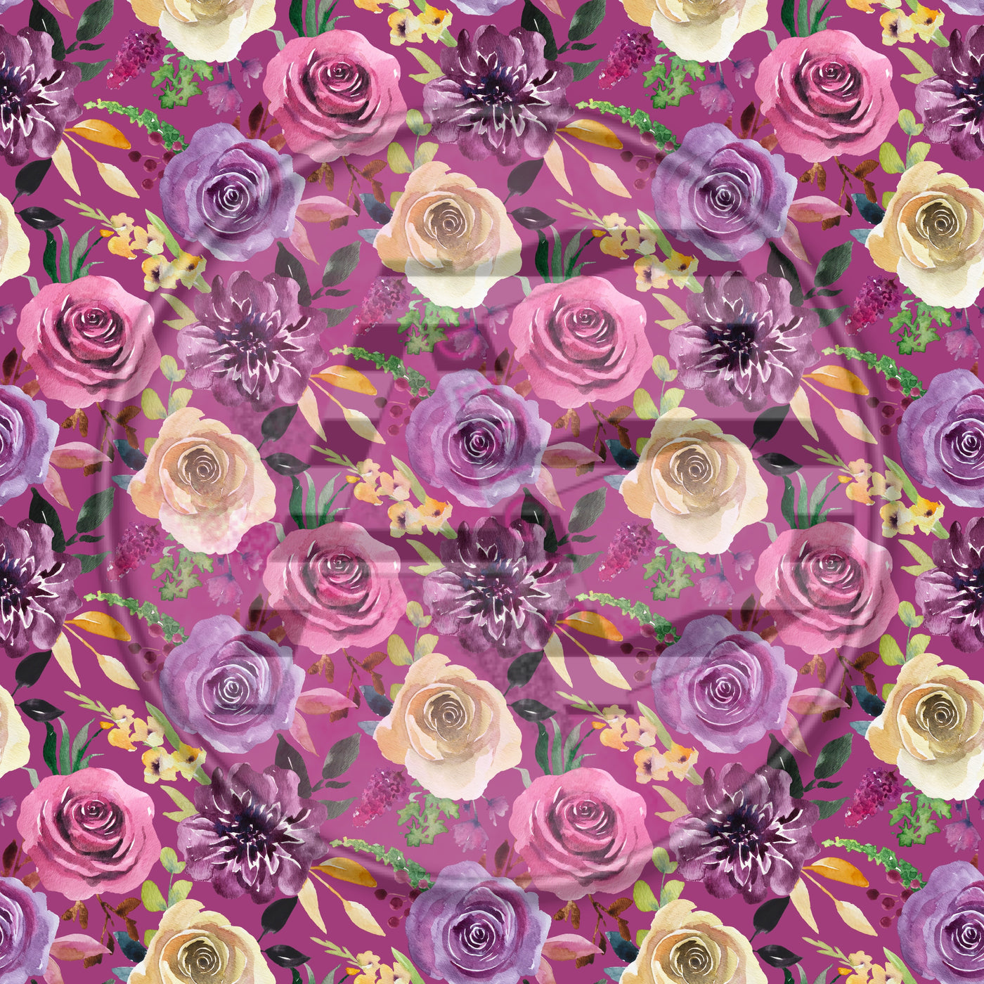 Adhesive Patterned Vinyl - Floral 1678