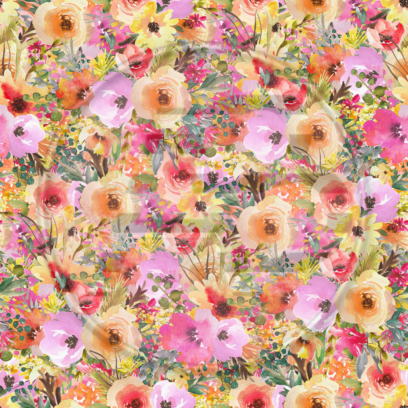 Adhesive Patterned Vinyl - Floral 1233