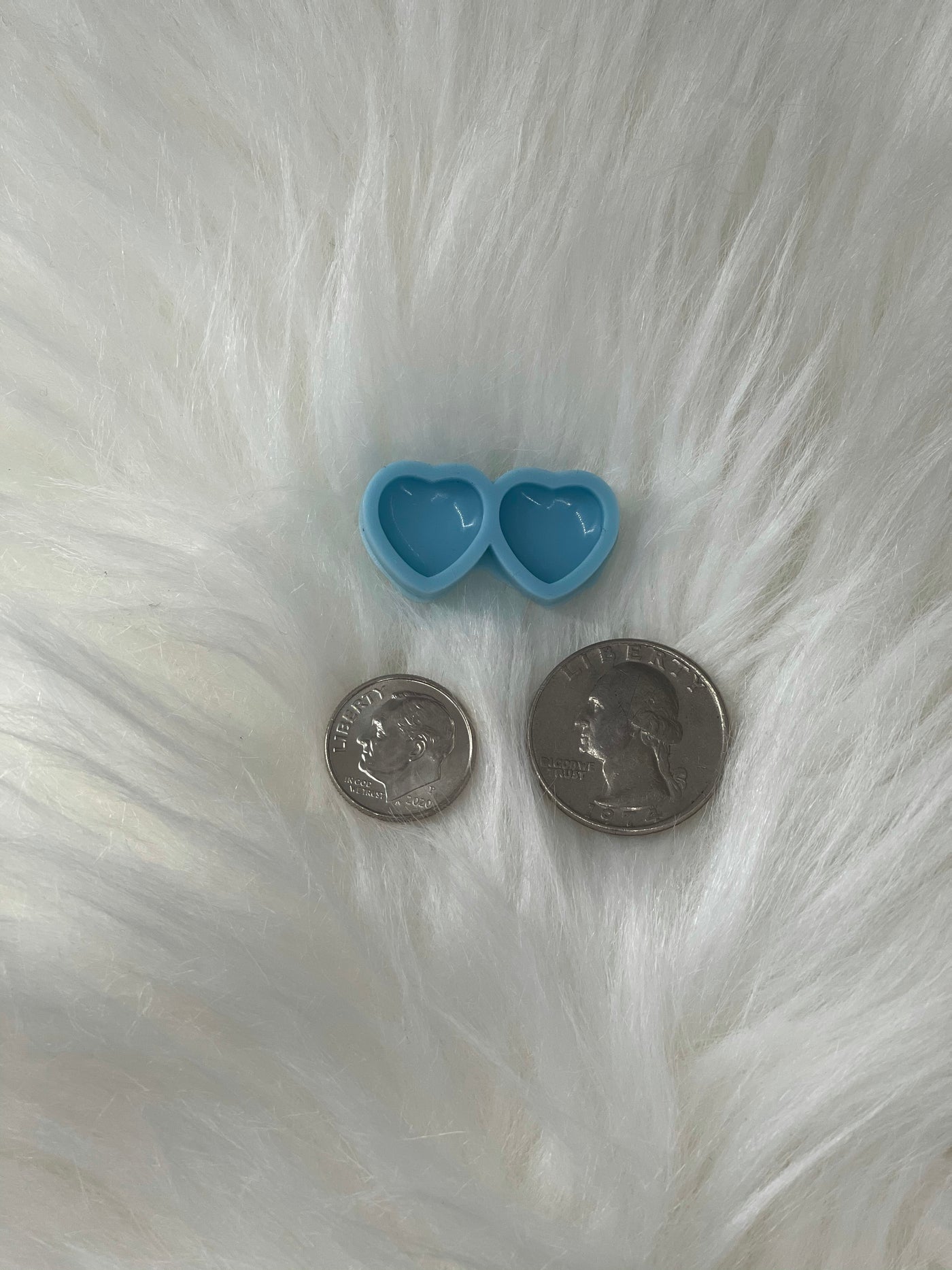 Heart Silicone Earring Mold