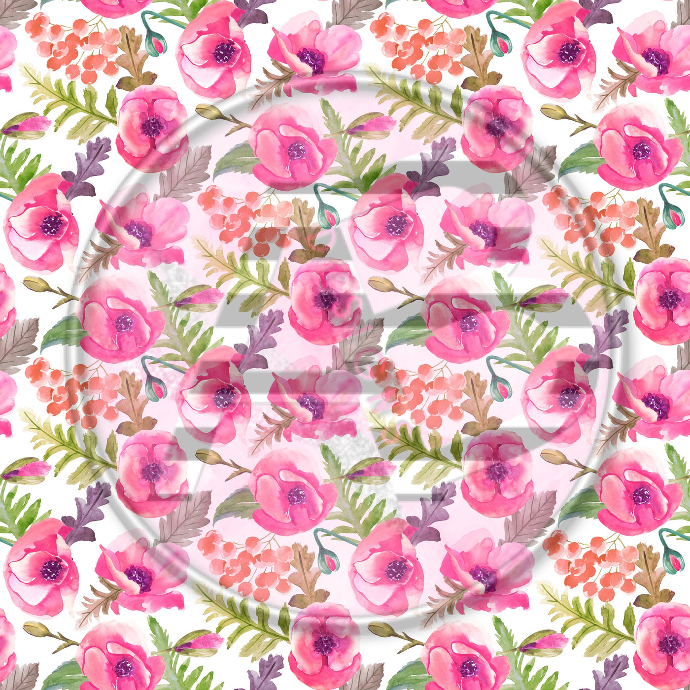 Adhesive Patterned Vinyl - Floral 1586