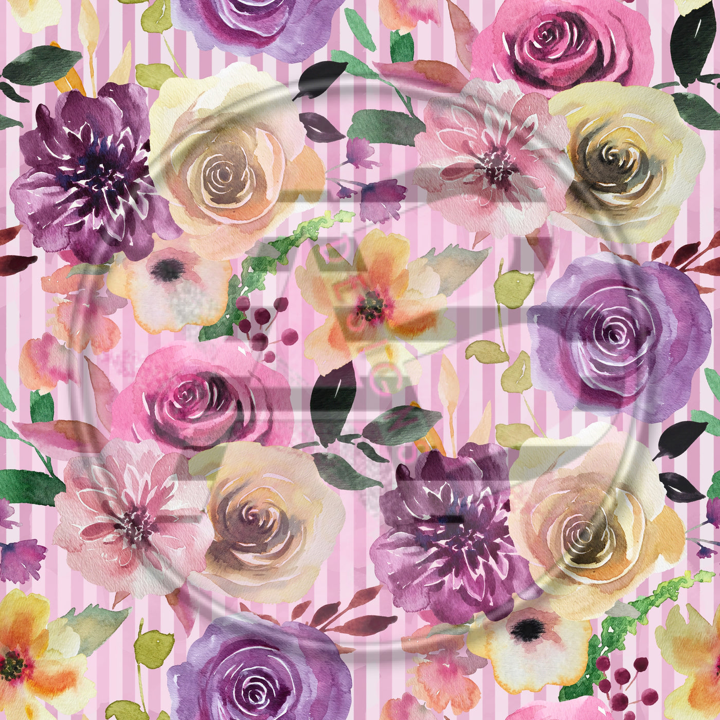 Adhesive Patterned Vinyl - Floral 1620