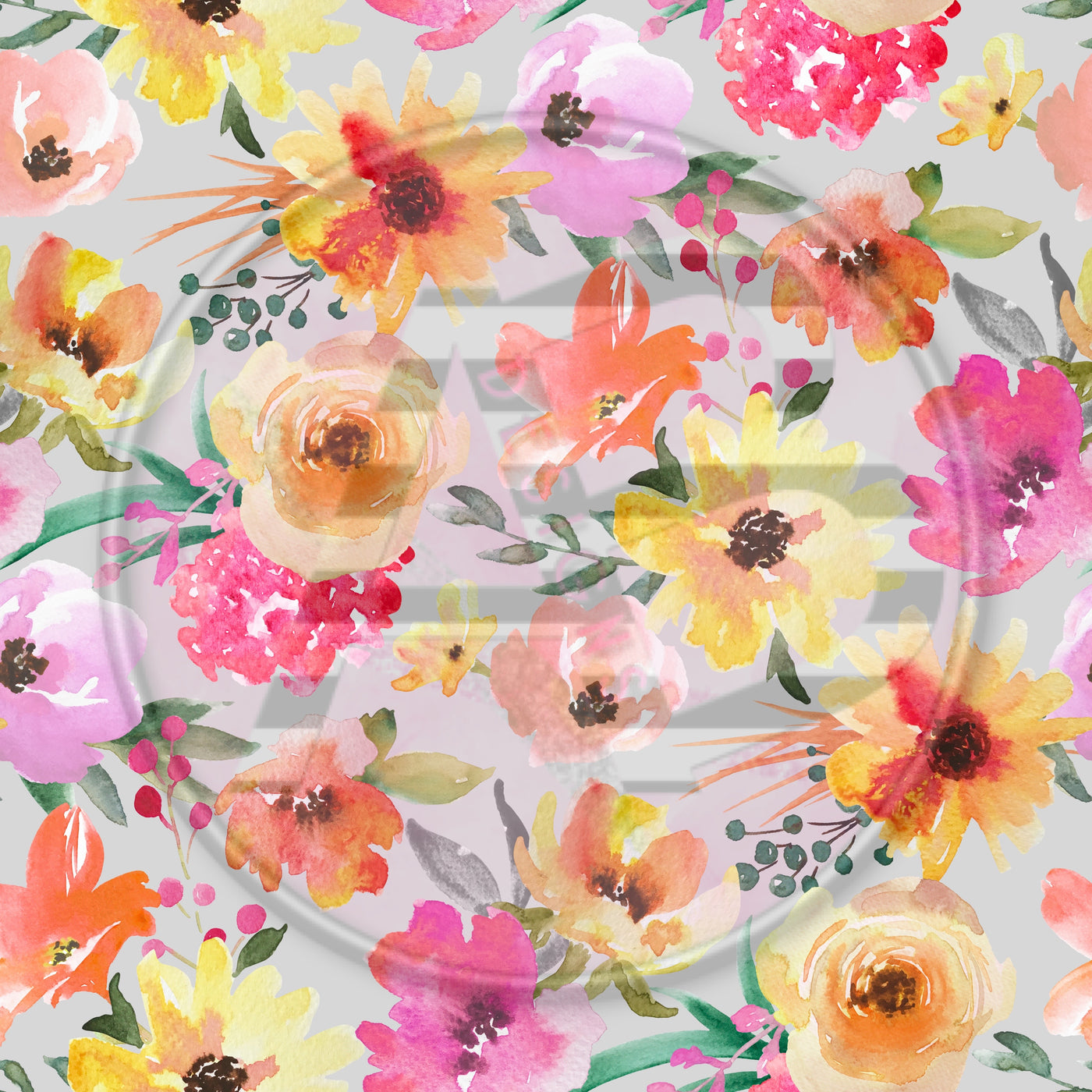 Adhesive Patterned Vinyl - Floral 1240