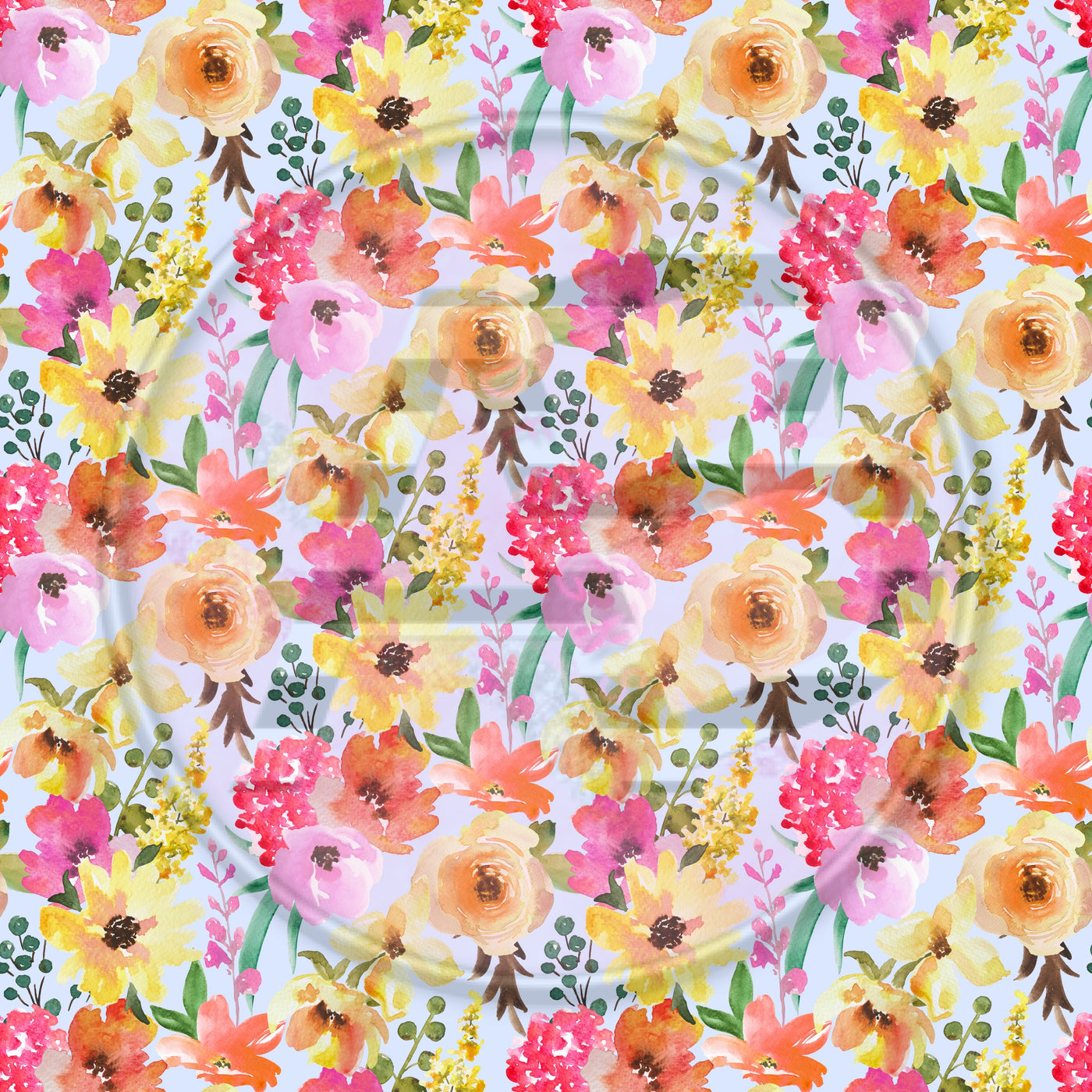 Adhesive Patterned Vinyl - Floral 1232