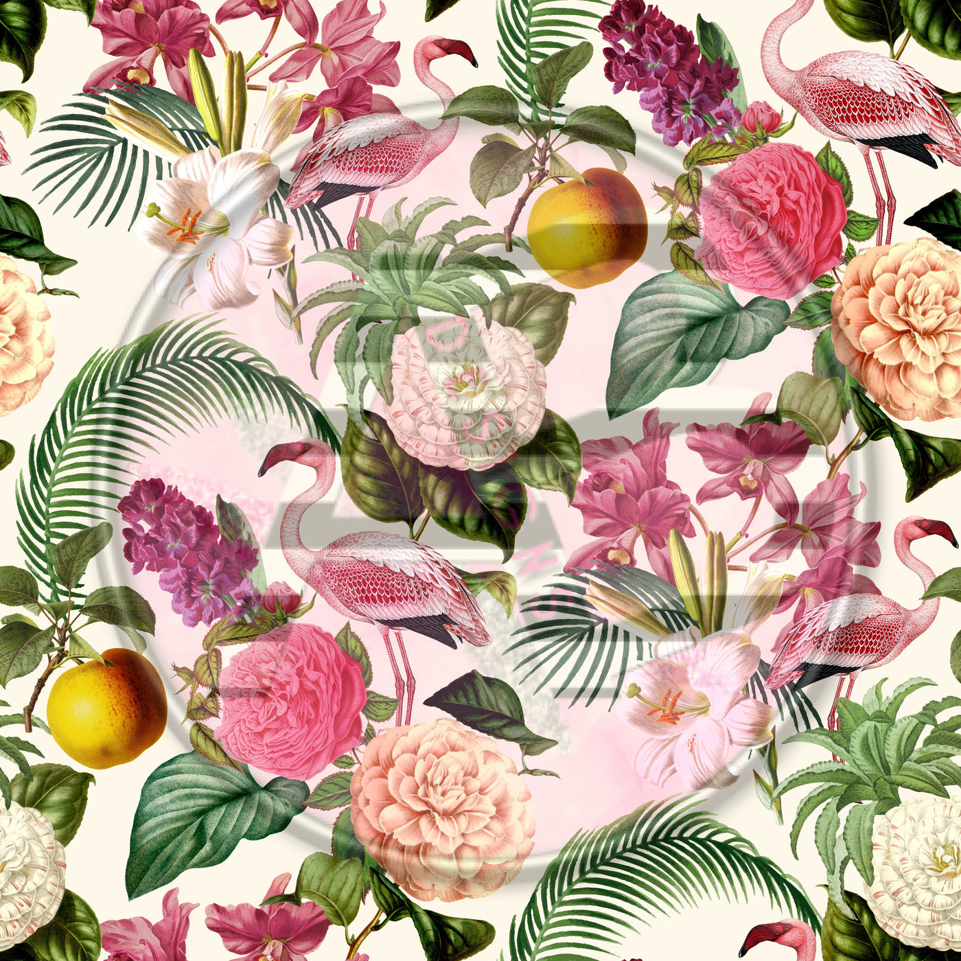 Adhesive Patterned Vinyl - Tropical 1770