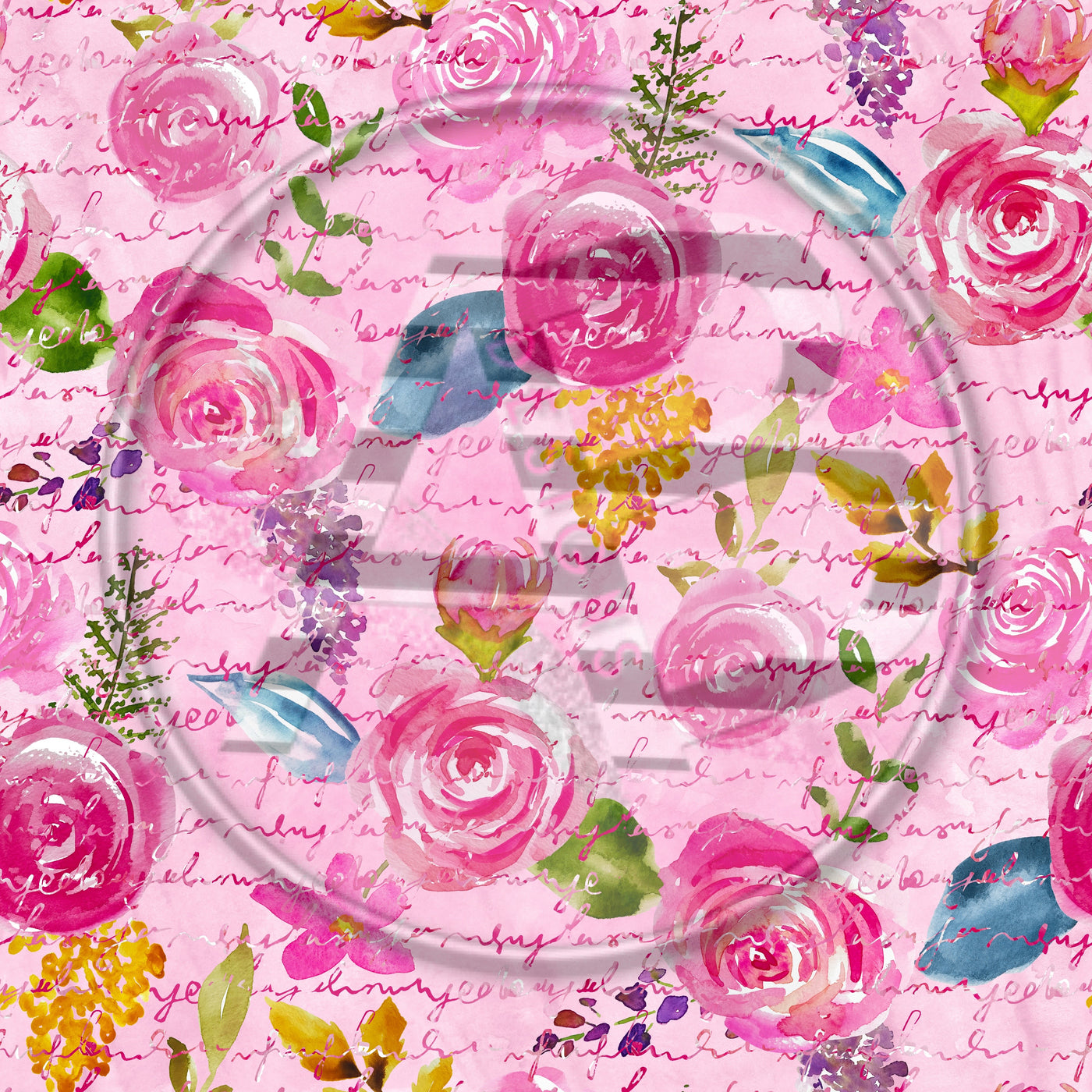 Adhesive Patterned Vinyl - Floral 2189