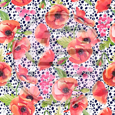 Adhesive Patterned Vinyl - Floral 1917