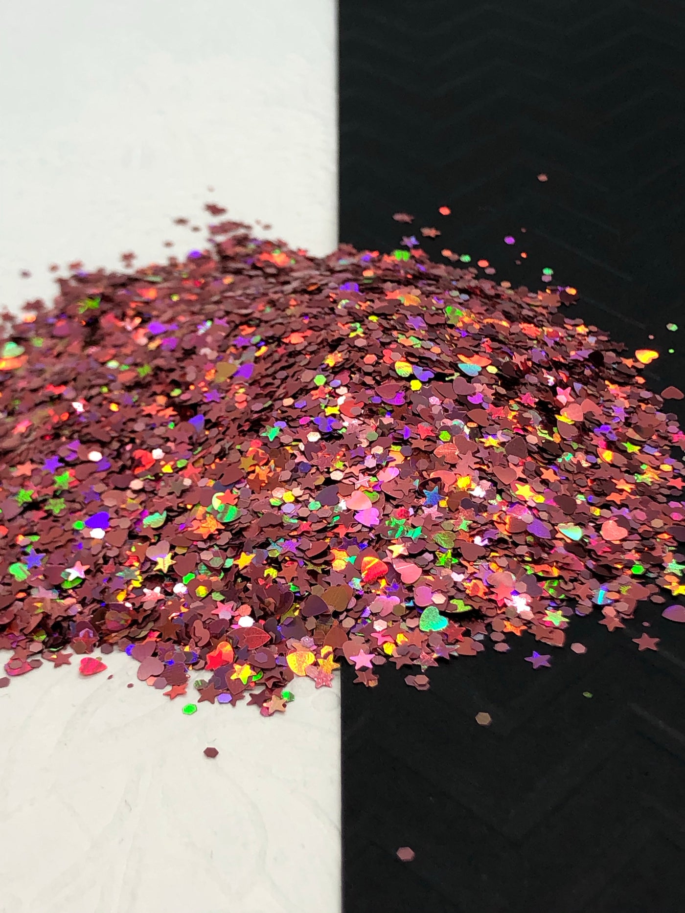 Diva Shaped Glitter