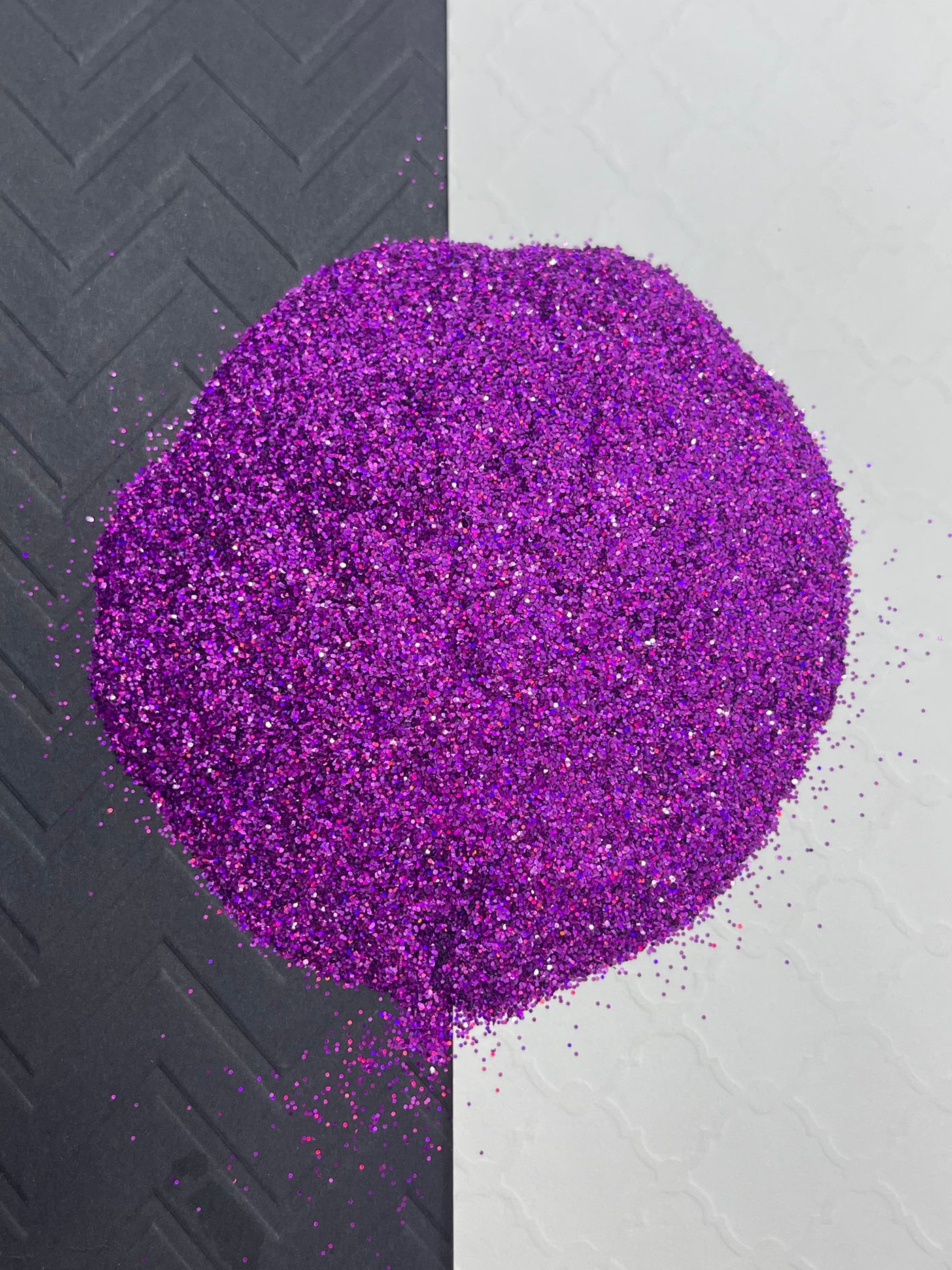 Purple Reign Holographic Diamond Cut