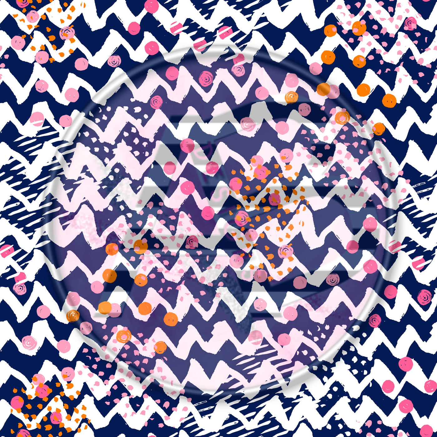 Adhesive Patterned Vinyl - Chevron 229