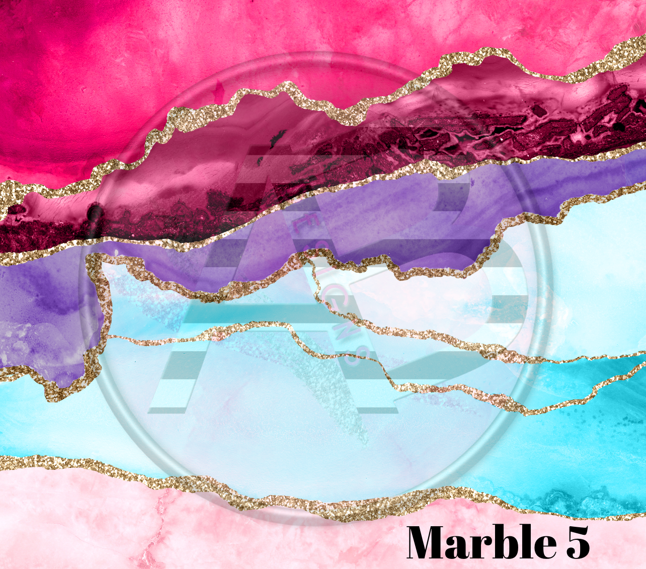 Adhesive Patterned Vinyl - Marble 5