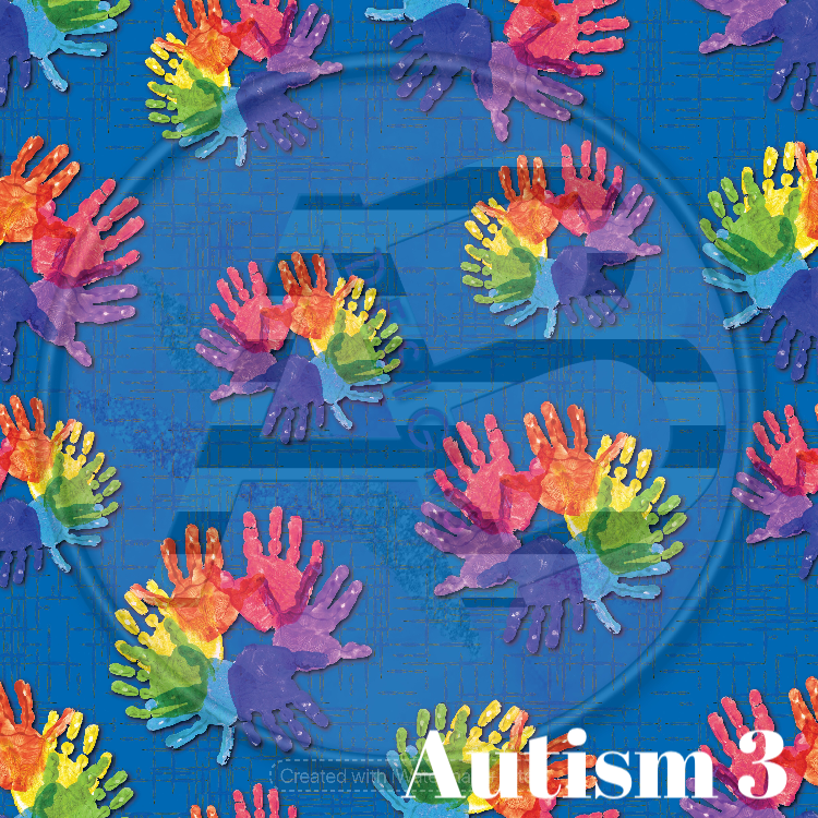 Adhesive Patterned Vinyl - Autism 3