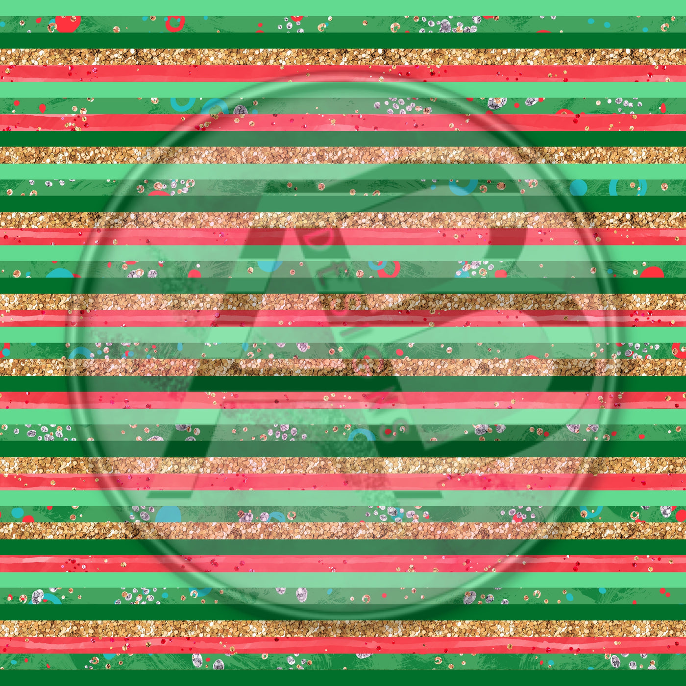 Adhesive Patterned Vinyl - Christmas 501