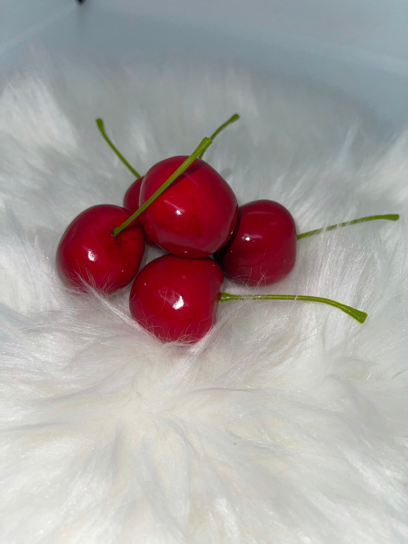 Mini Crafting Fruit Red Cherry 🍒