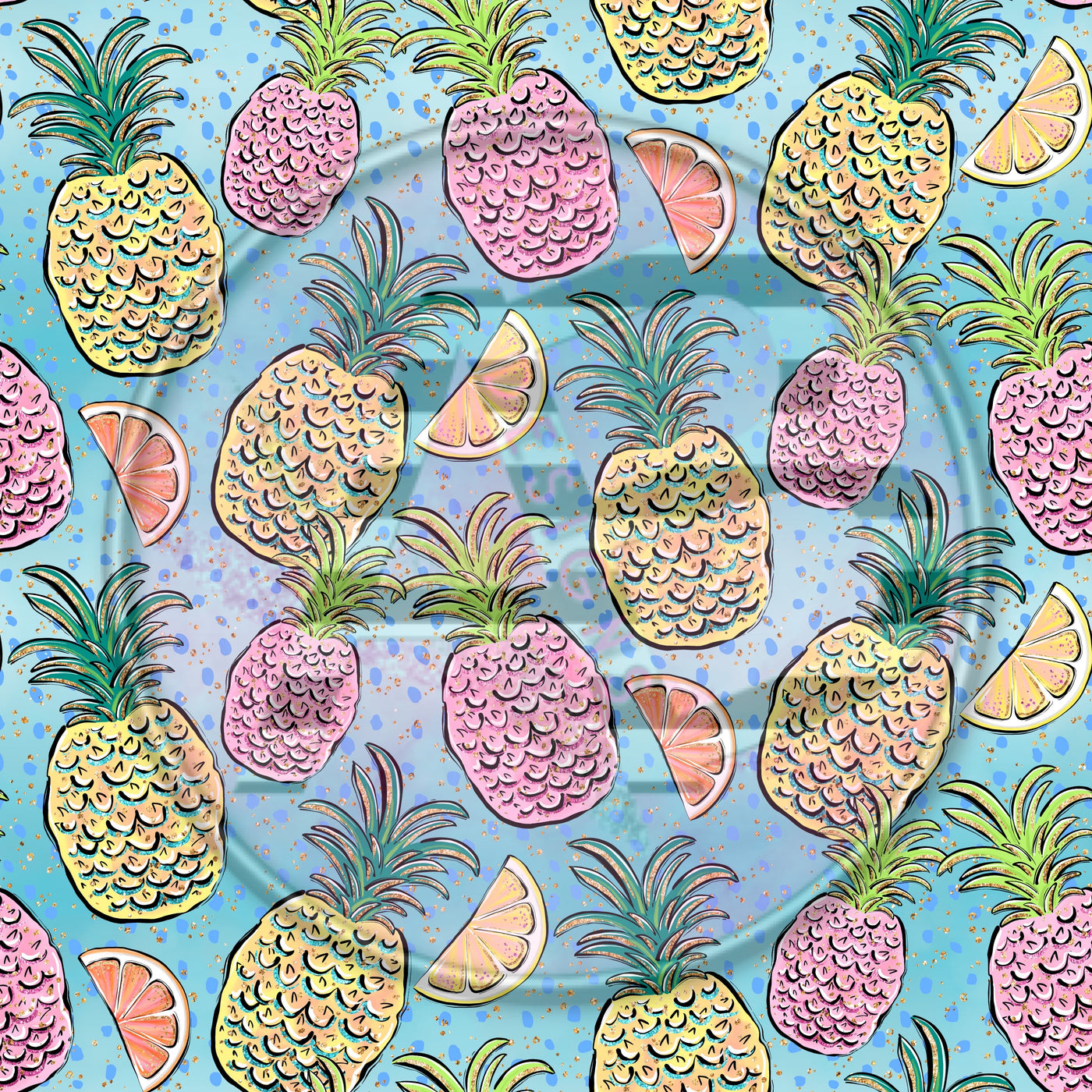 Adhesive Patterned Vinyl -Tropical 699
