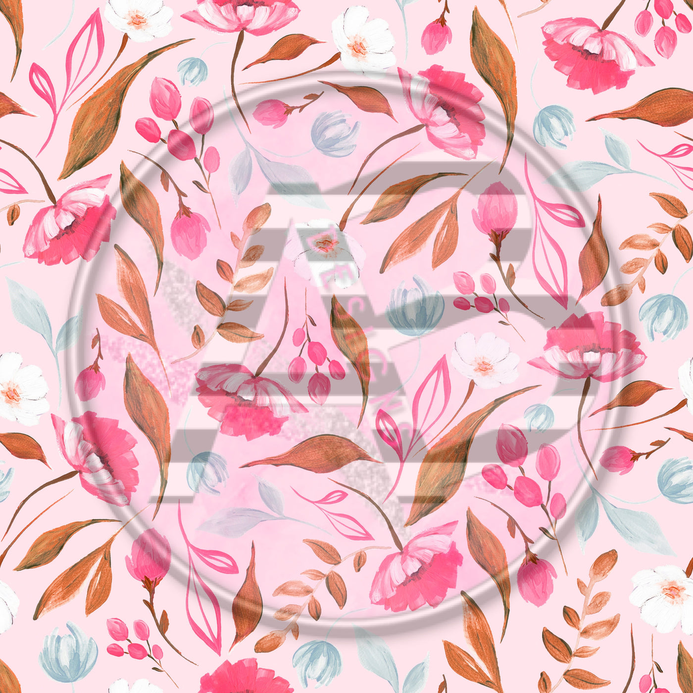 Adhesive Patterned Vinyl - Floral 1779