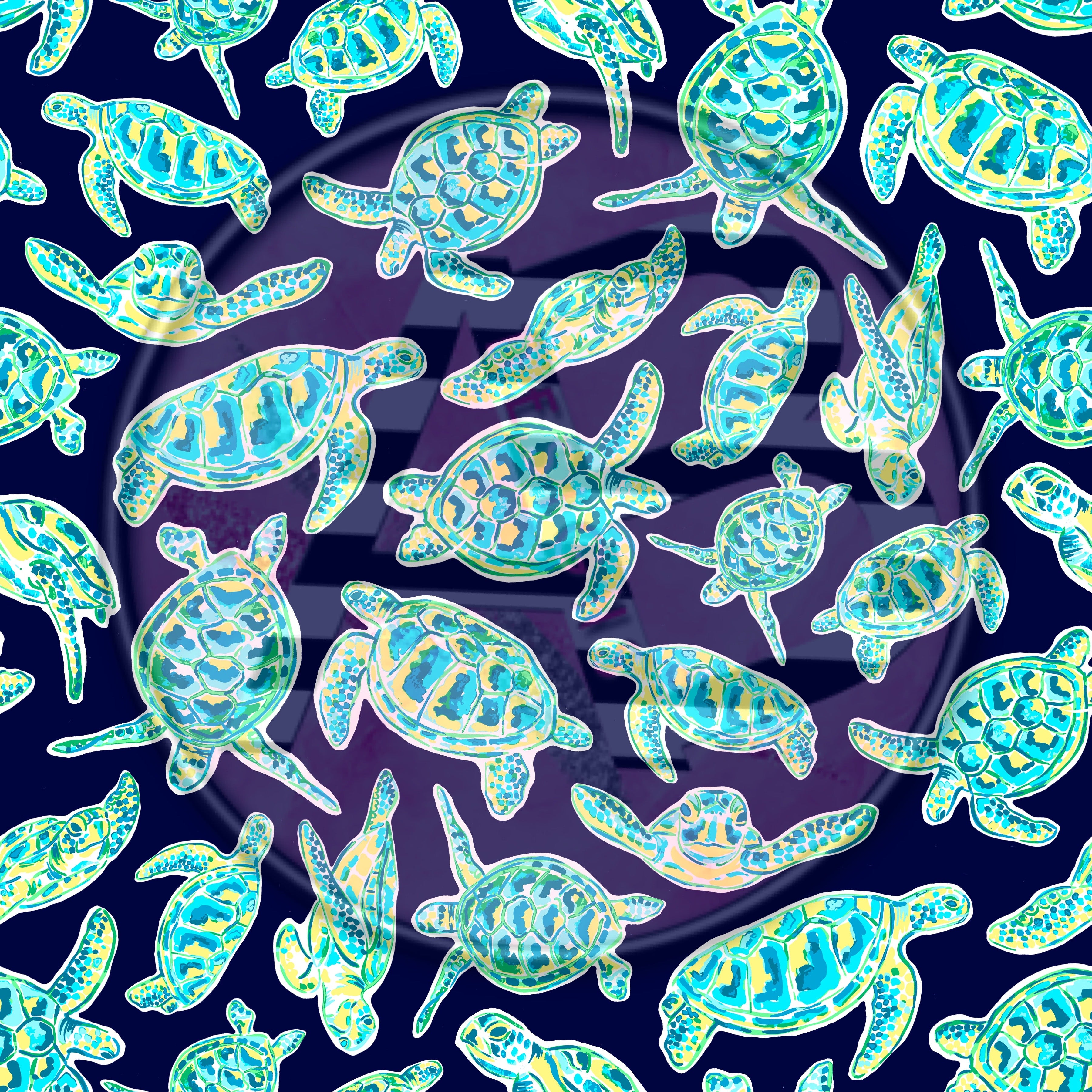 Vinyl Turtle Shell Adhesive Patterned Vinyl - Sea Turtle 2221 – AB Designs, Co.