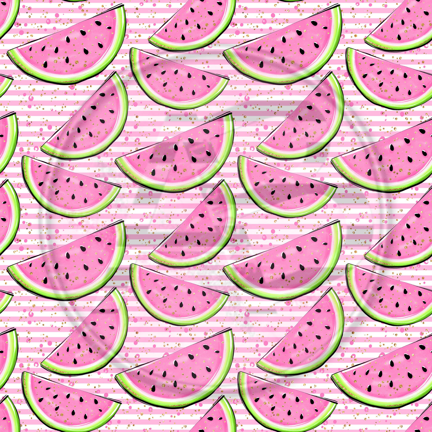 Adhesive Patterned Vinyl - Watermelon 1273