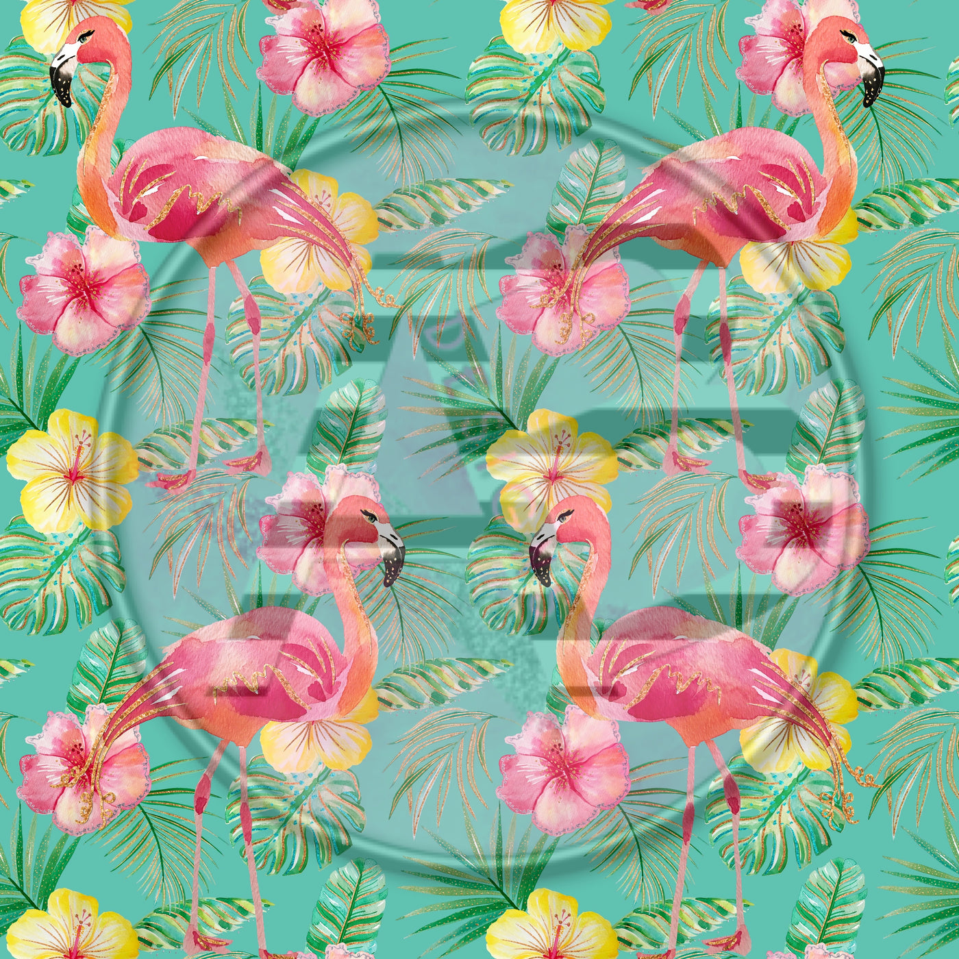 Adhesive Patterned Vinyl - Tropical 707