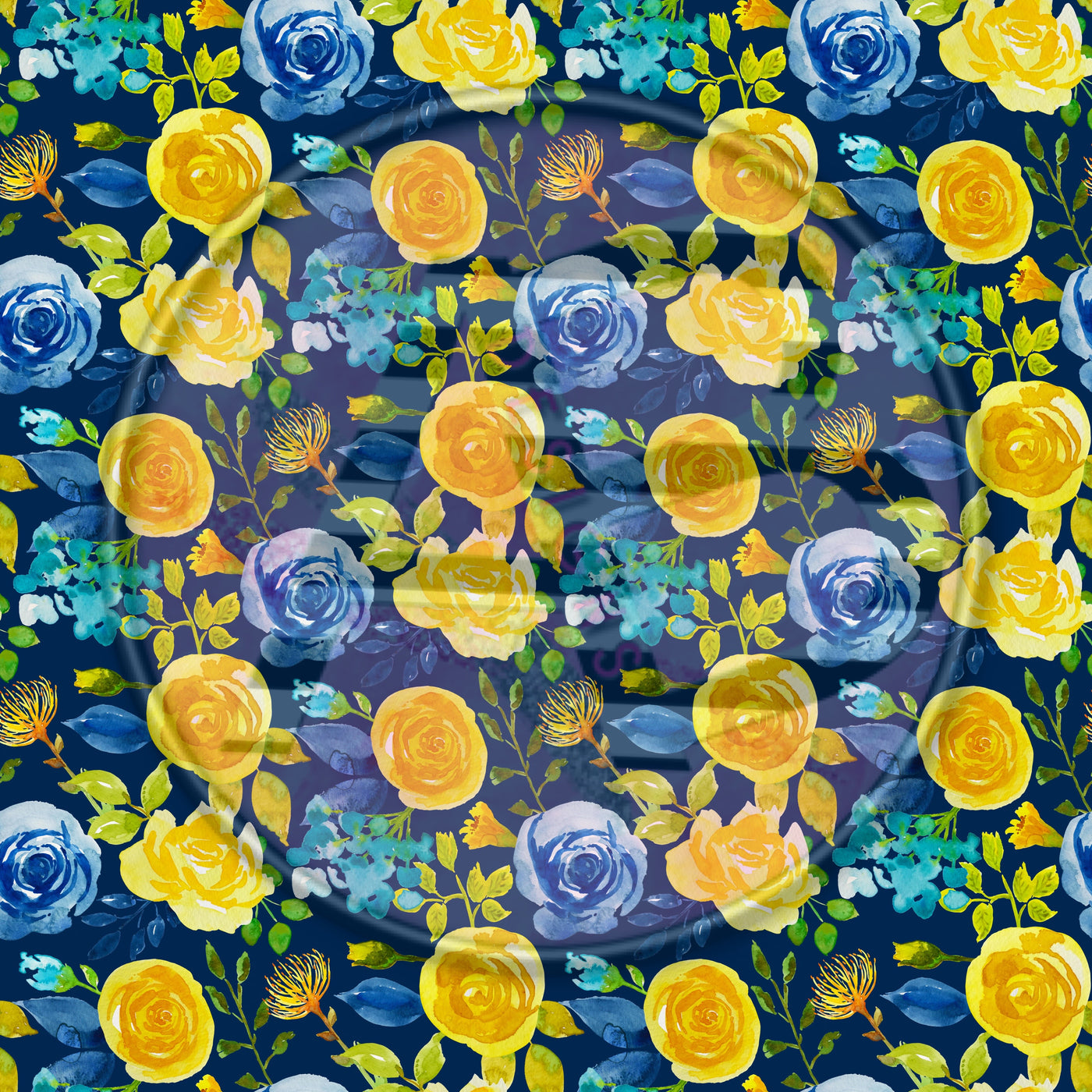 Adhesive Patterned Vinyl - Floral 2153