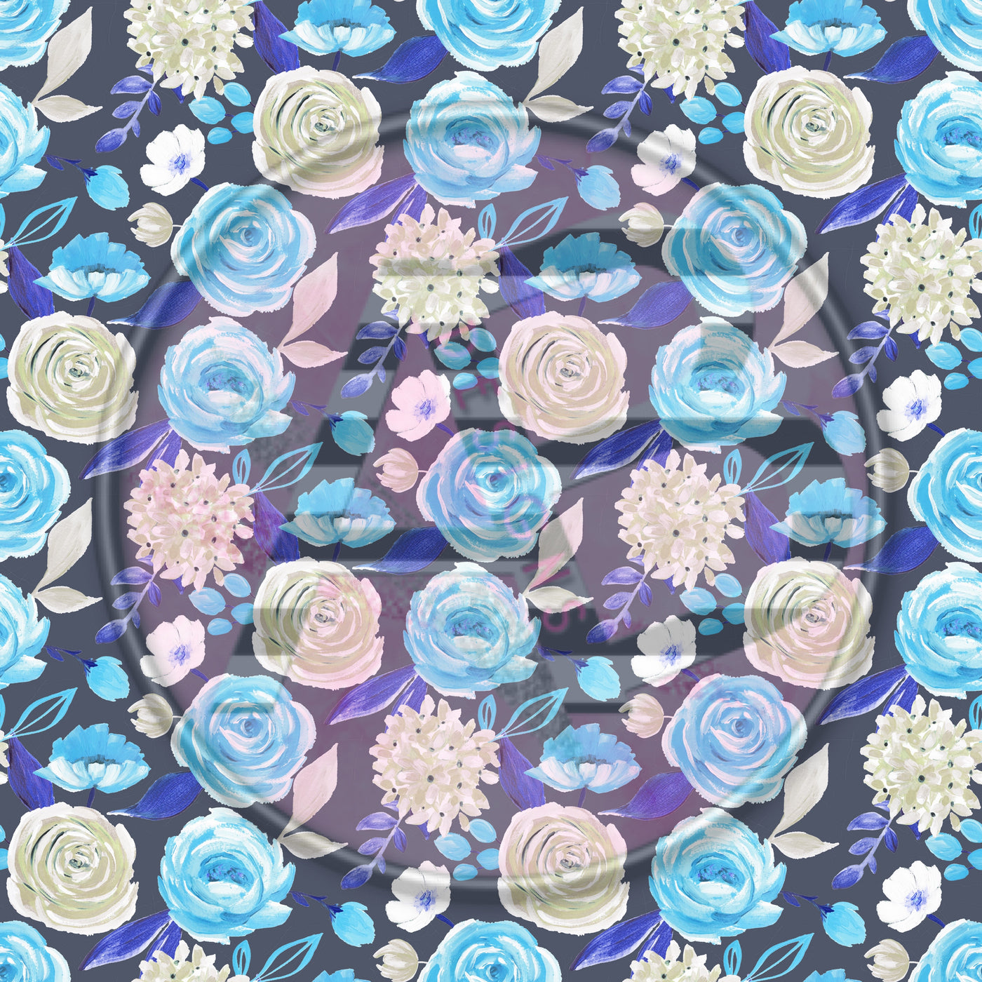 Adhesive Patterned Vinyl - Floral 1752