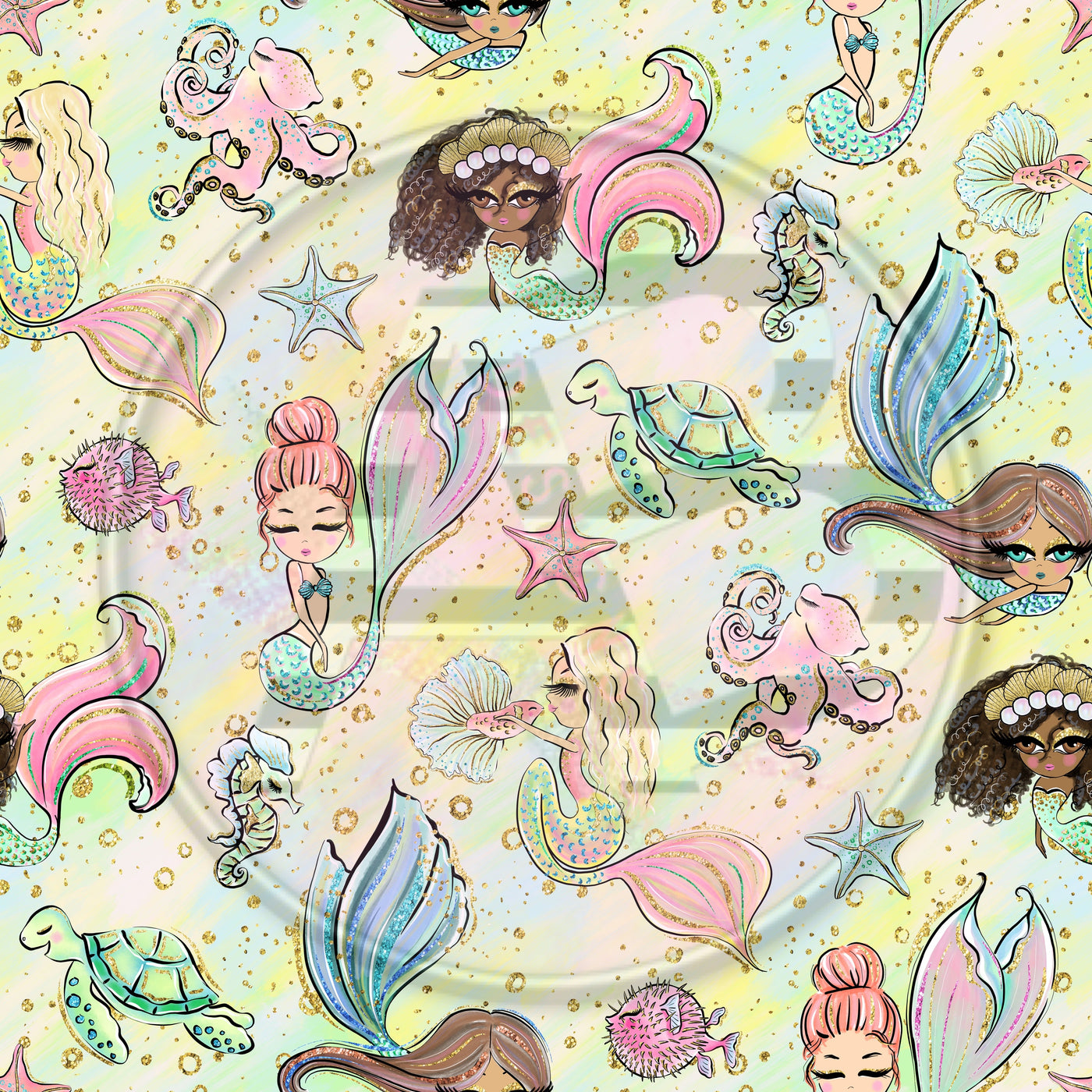 Adhesive Patterned Vinyl - Beach 1188