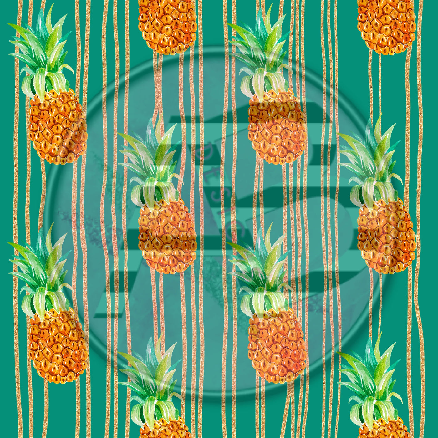 Adhesive Patterned Vinyl - Tropical 709