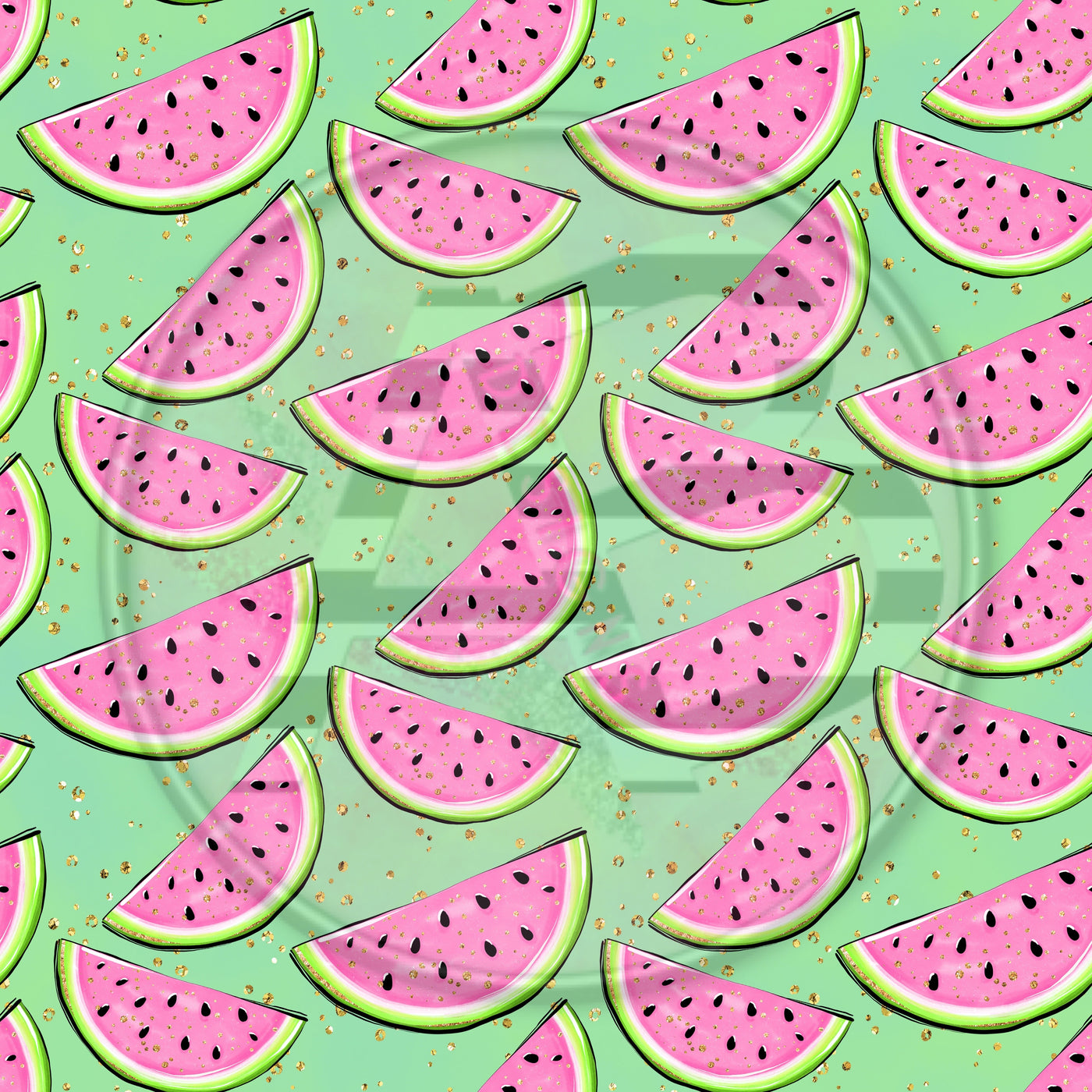 Adhesive Patterned Vinyl - Watermelon 1286