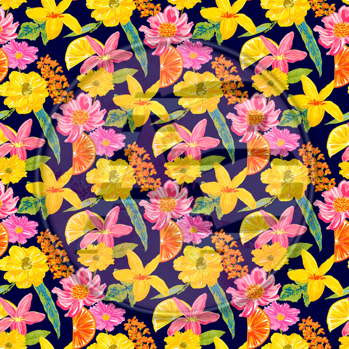 Adhesive Patterned Vinyl - Tropical 217
