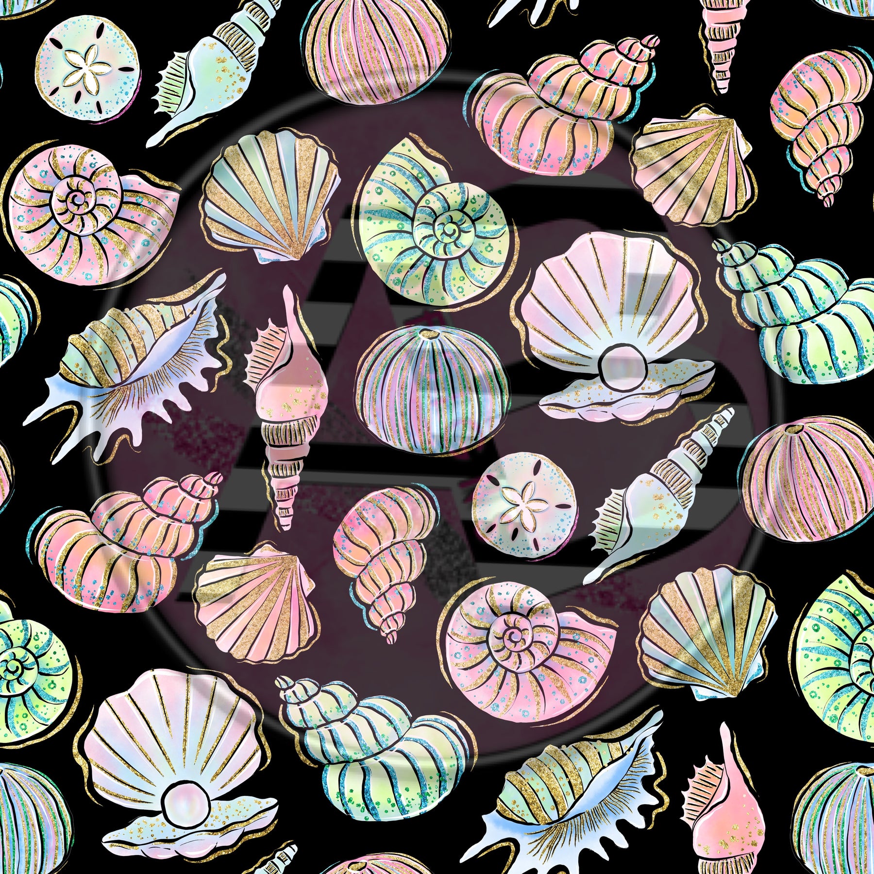 Adhesive Patterned Vinyl - Shells 2184 – AB Designs, Co.