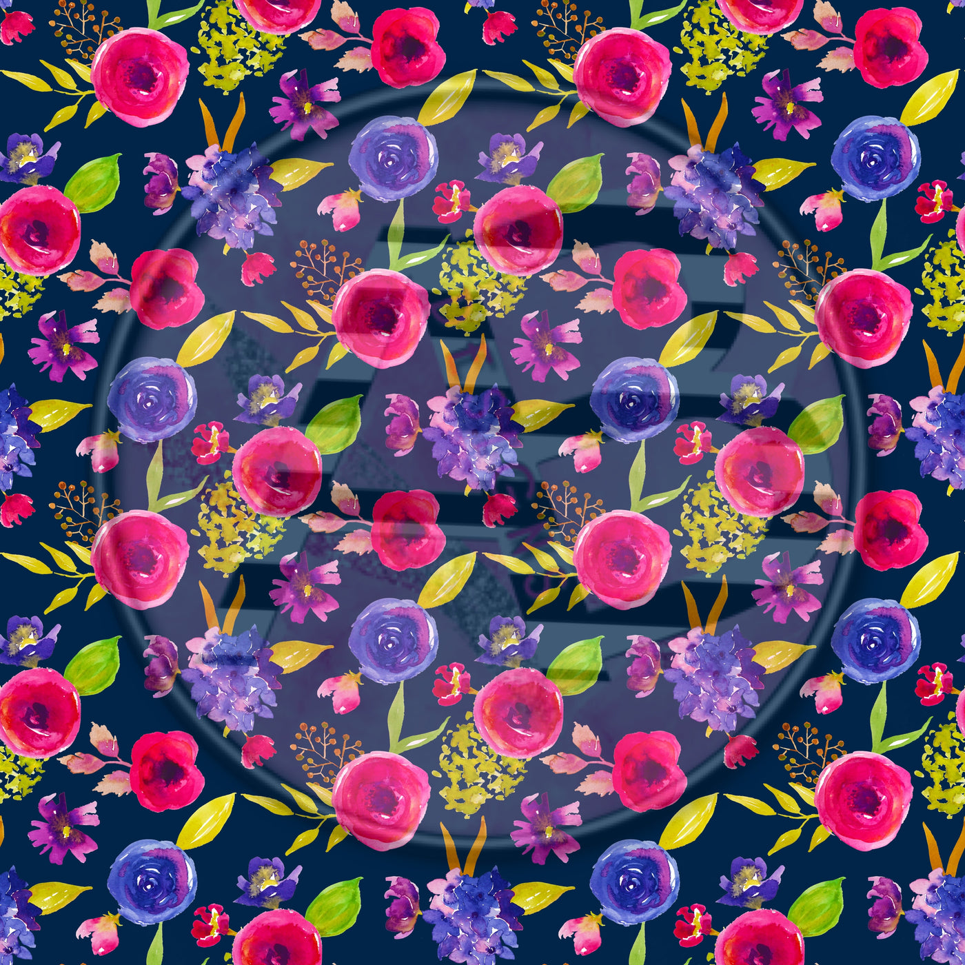 Adhesive Patterned Vinyl - Floral 2204