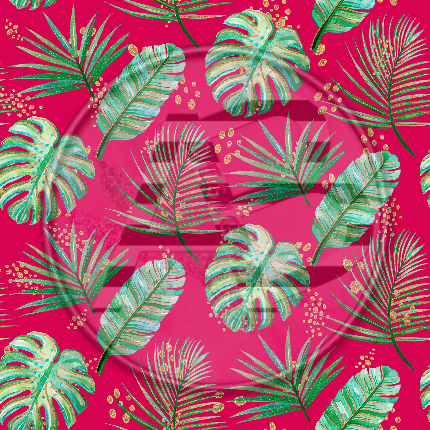 Adhesive Patterned Vinyl - Tropical 712